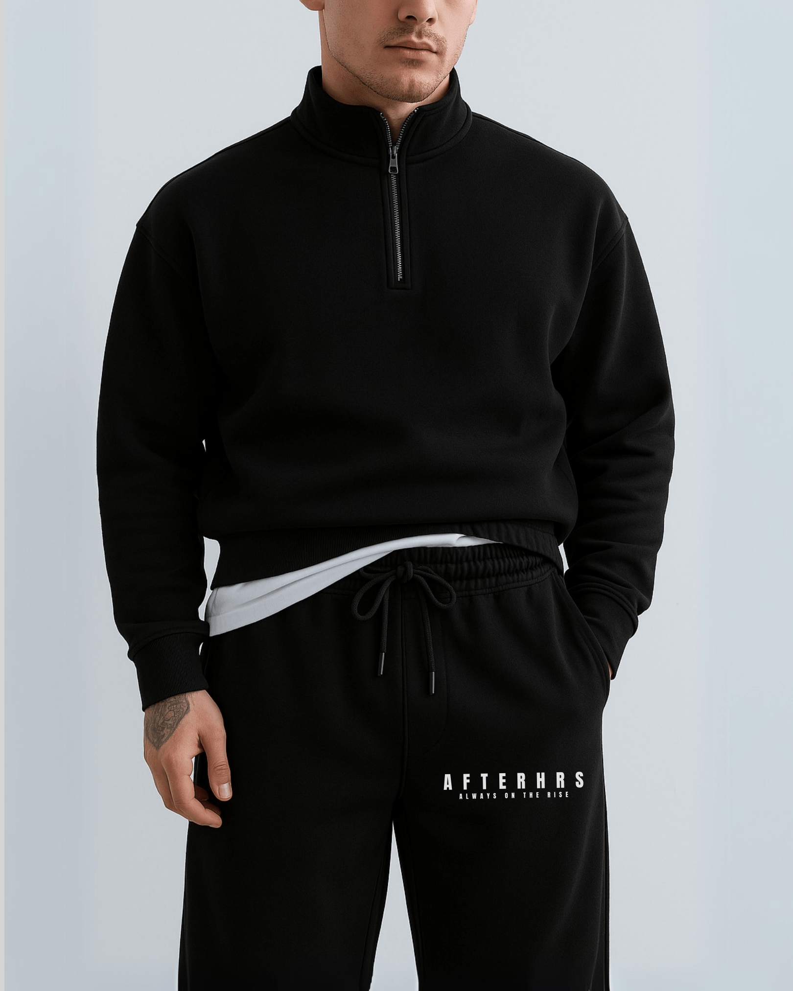Cuffless Sweatpants.