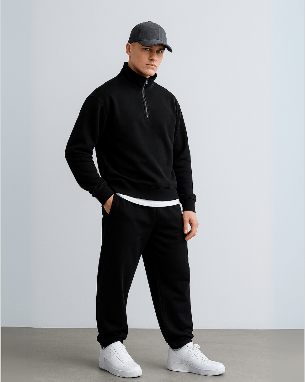 Cuffless Sweatpants.