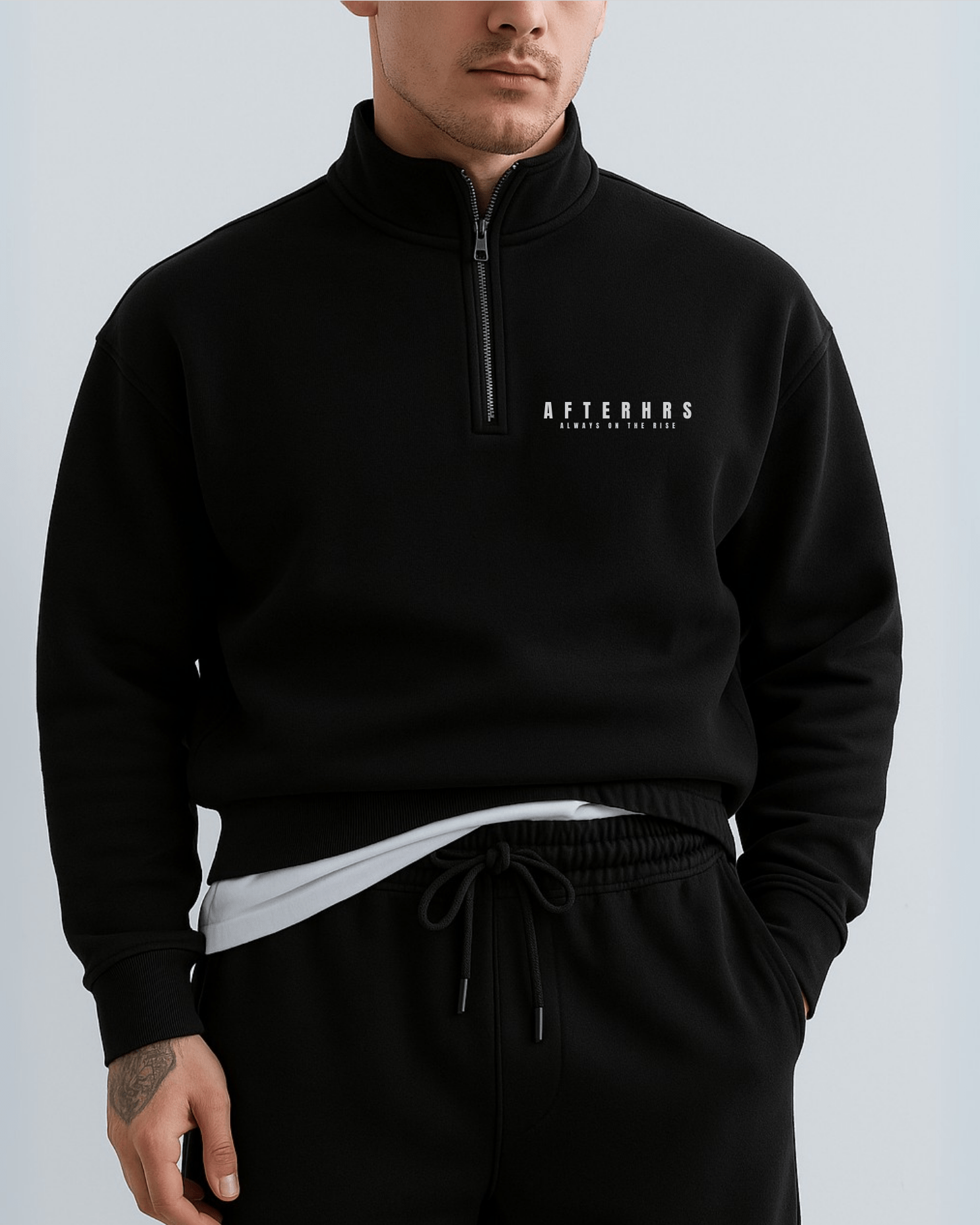 Half Zip Crew