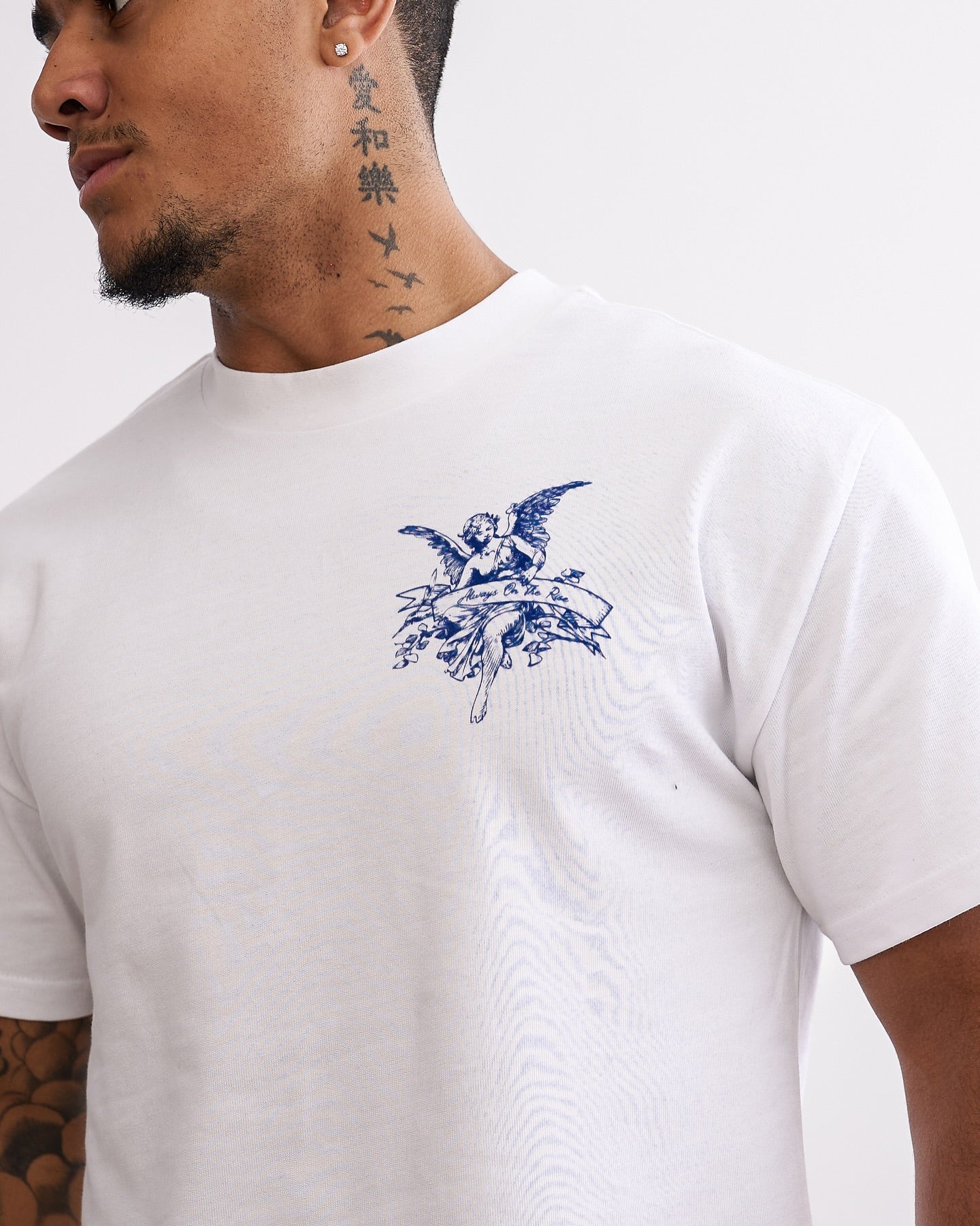 Hustle Oversized Faded T-Shirt
