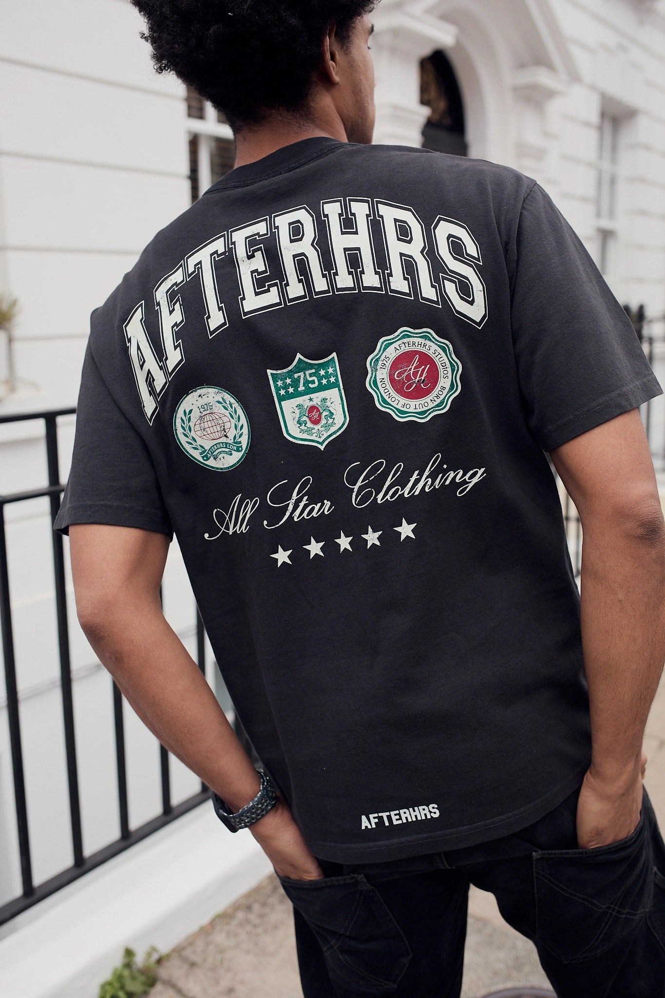 3 Badge Boxy T-Shirt