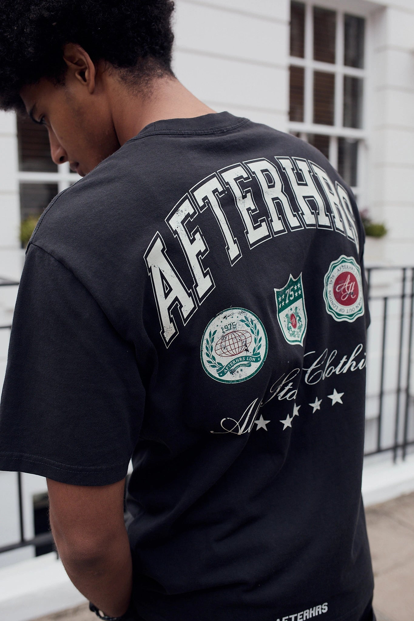 3 Badge Boxy T-Shirt