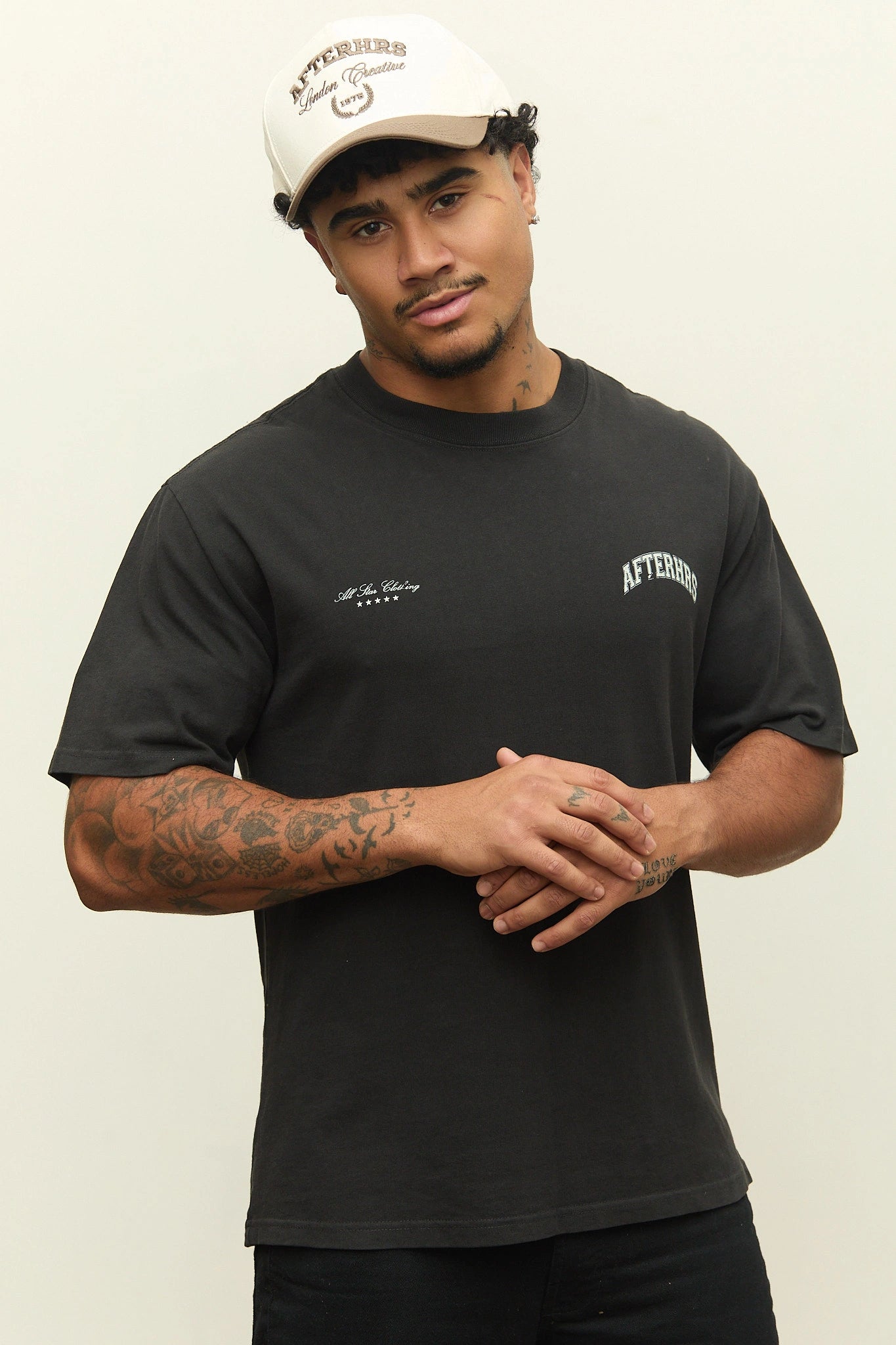 3 Badge Boxy T-Shirt