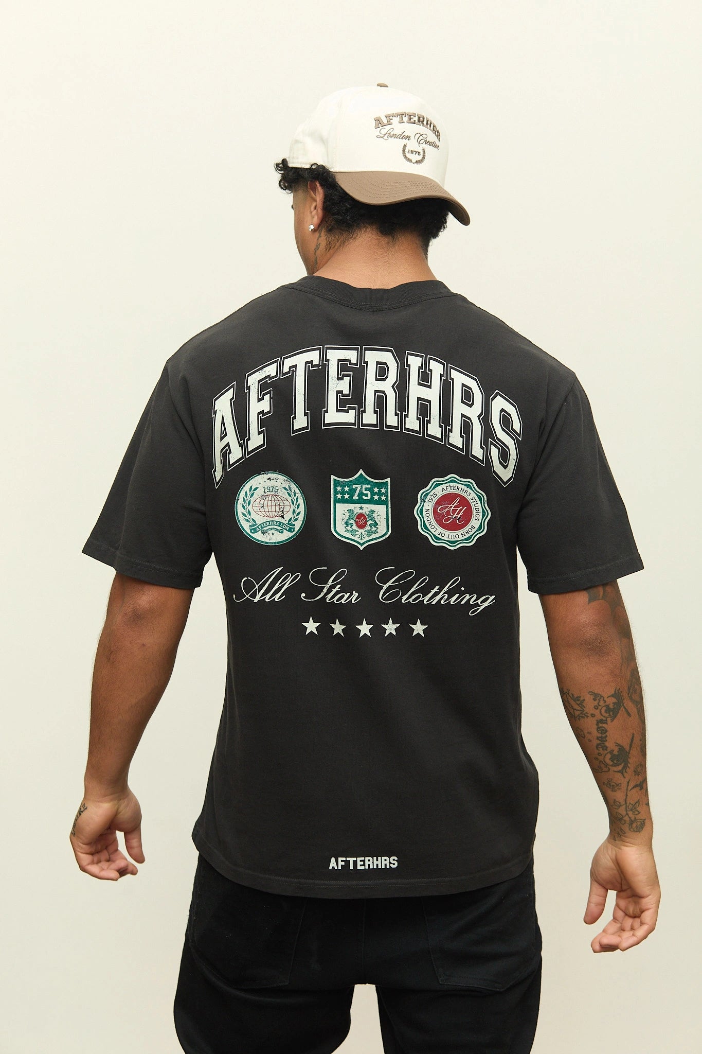 3 Badge Boxy T-Shirt