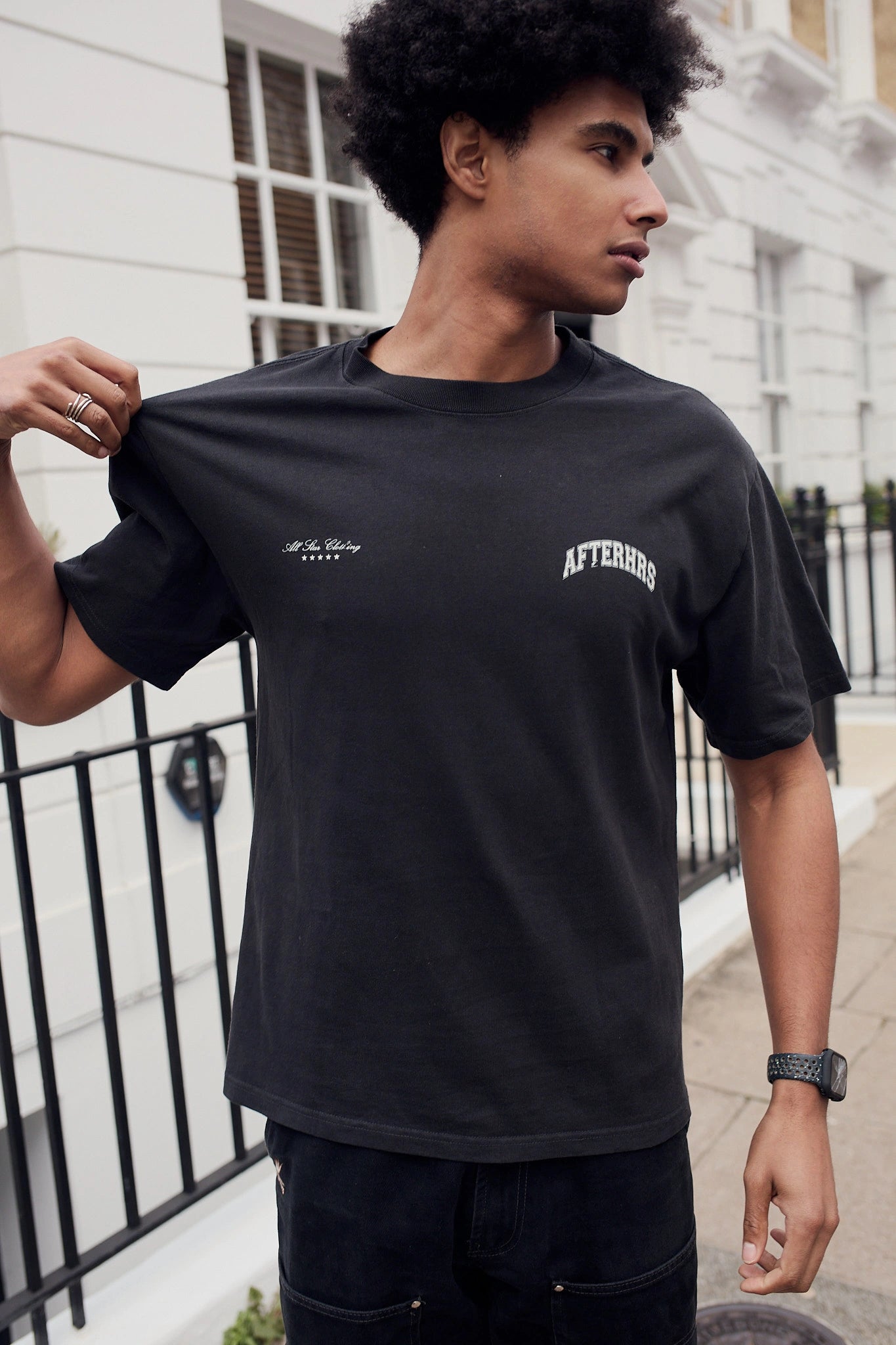 3 Badge Boxy T-Shirt