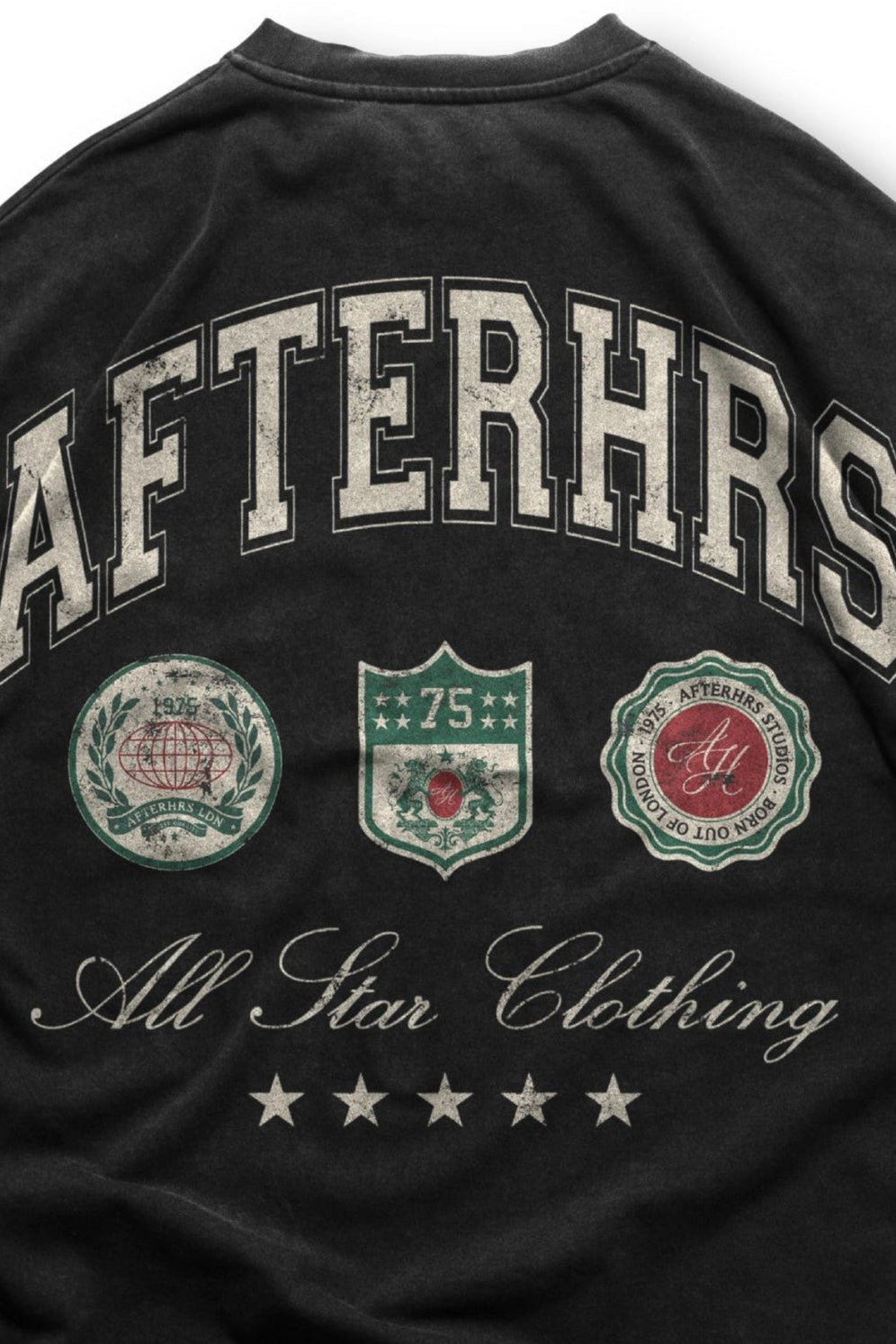 3 Badge Boxy T-Shirt