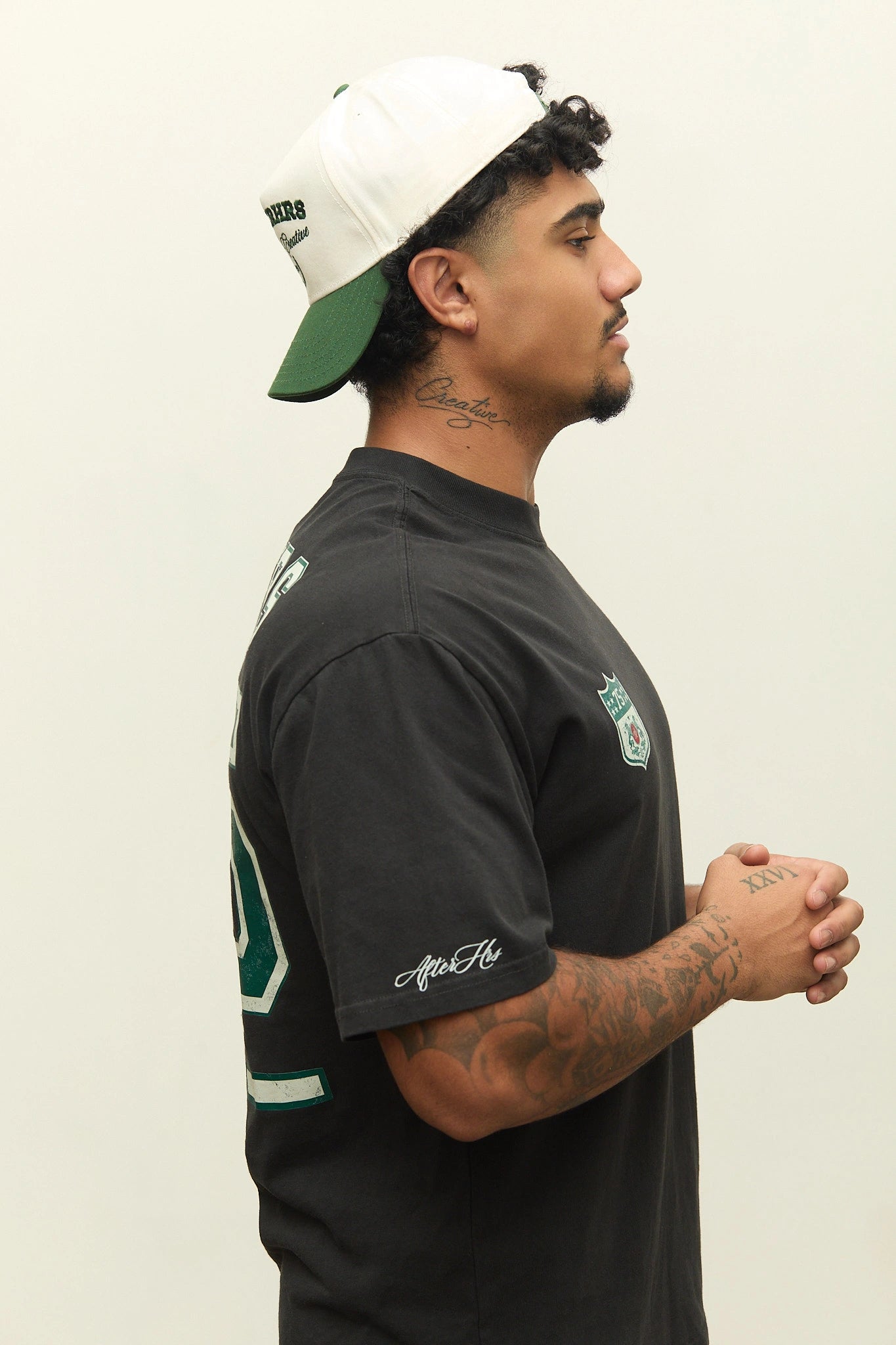 3 Badge Boxy T-Shirt