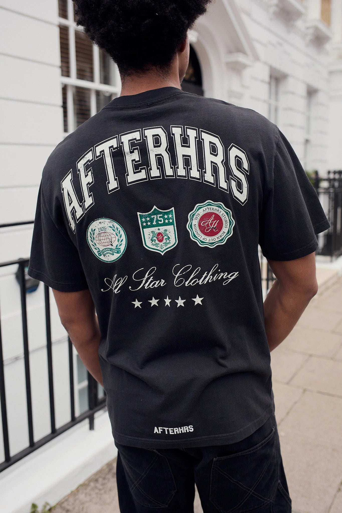 3 Badge Boxy T-Shirt