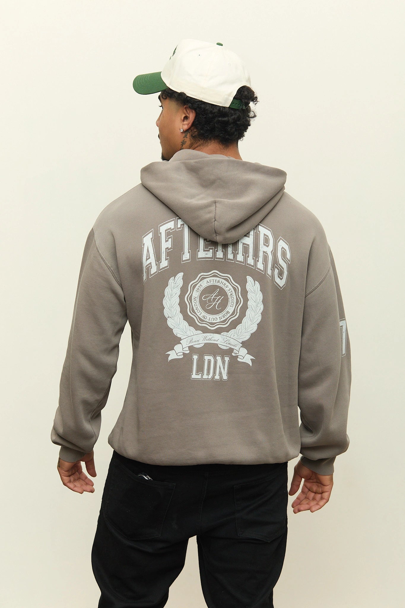 Arch Crest Faded Hoodie