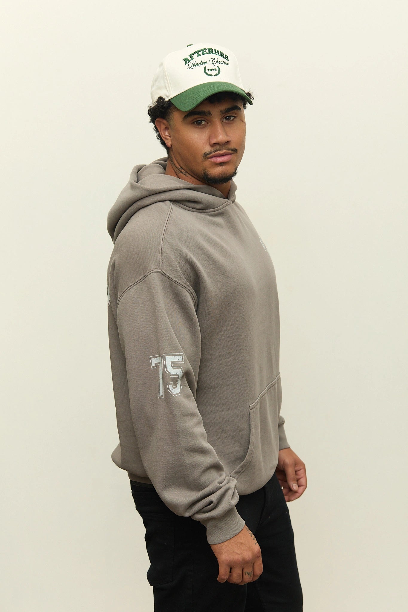 Arch Crest Faded Hoodie