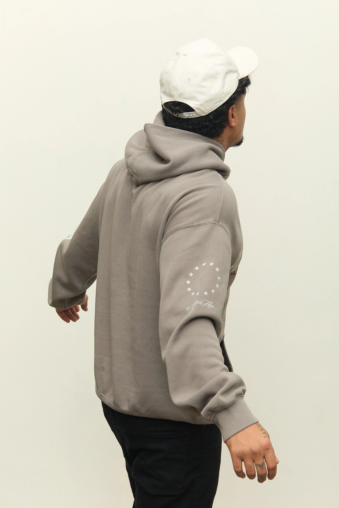 Arch Crest Faded Hoodie