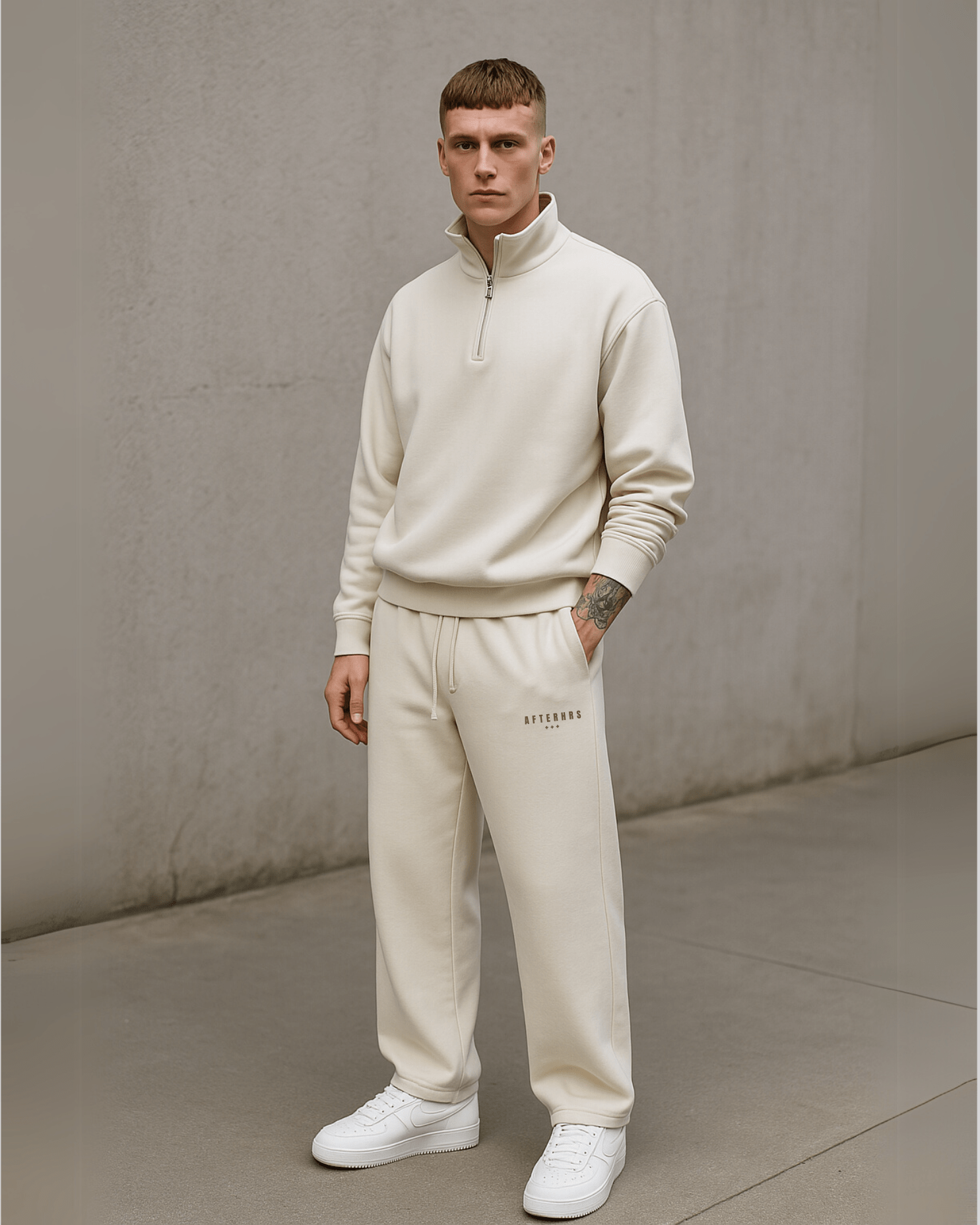 Cuffless Sweatpants