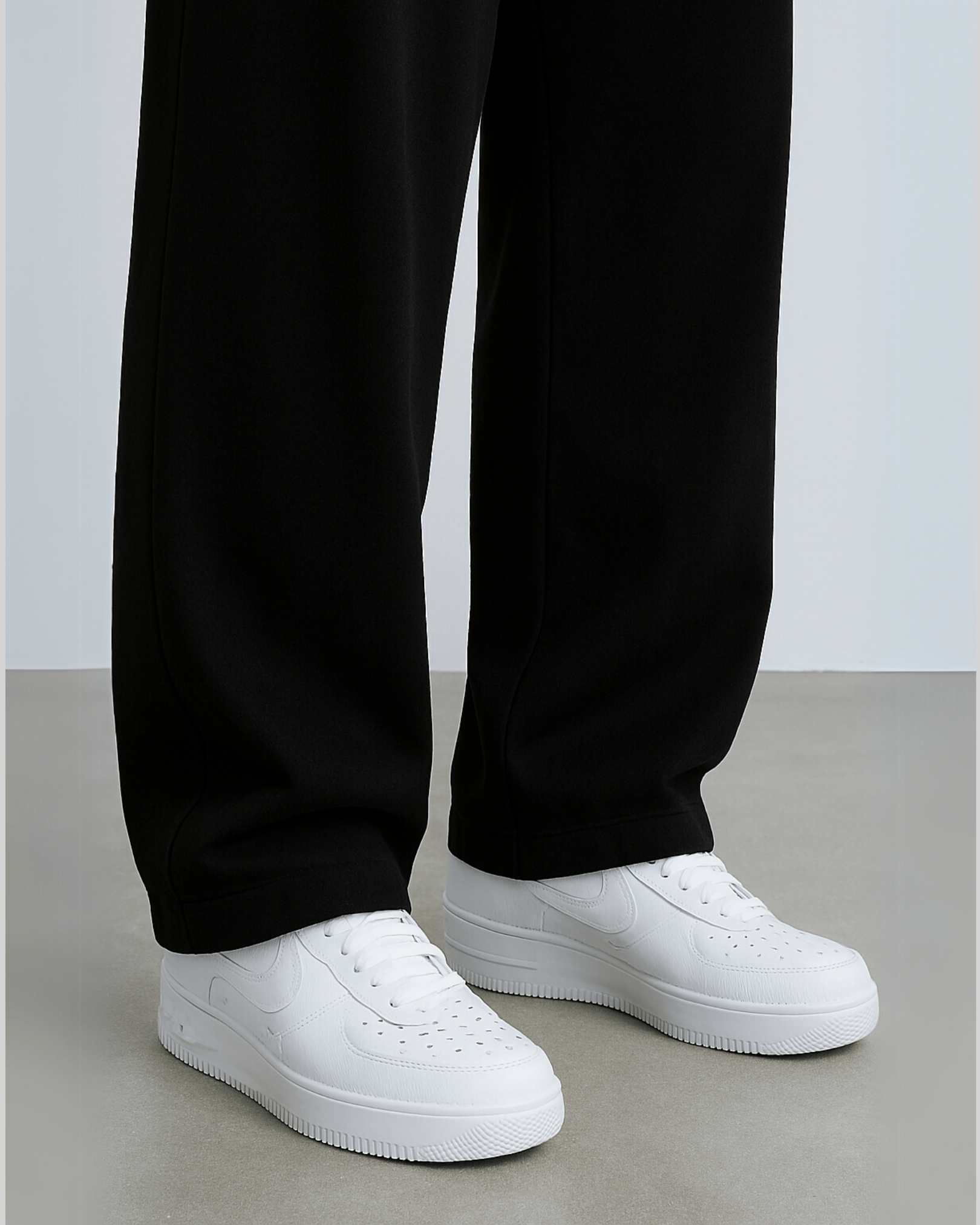 Cuffless Sweatpants.