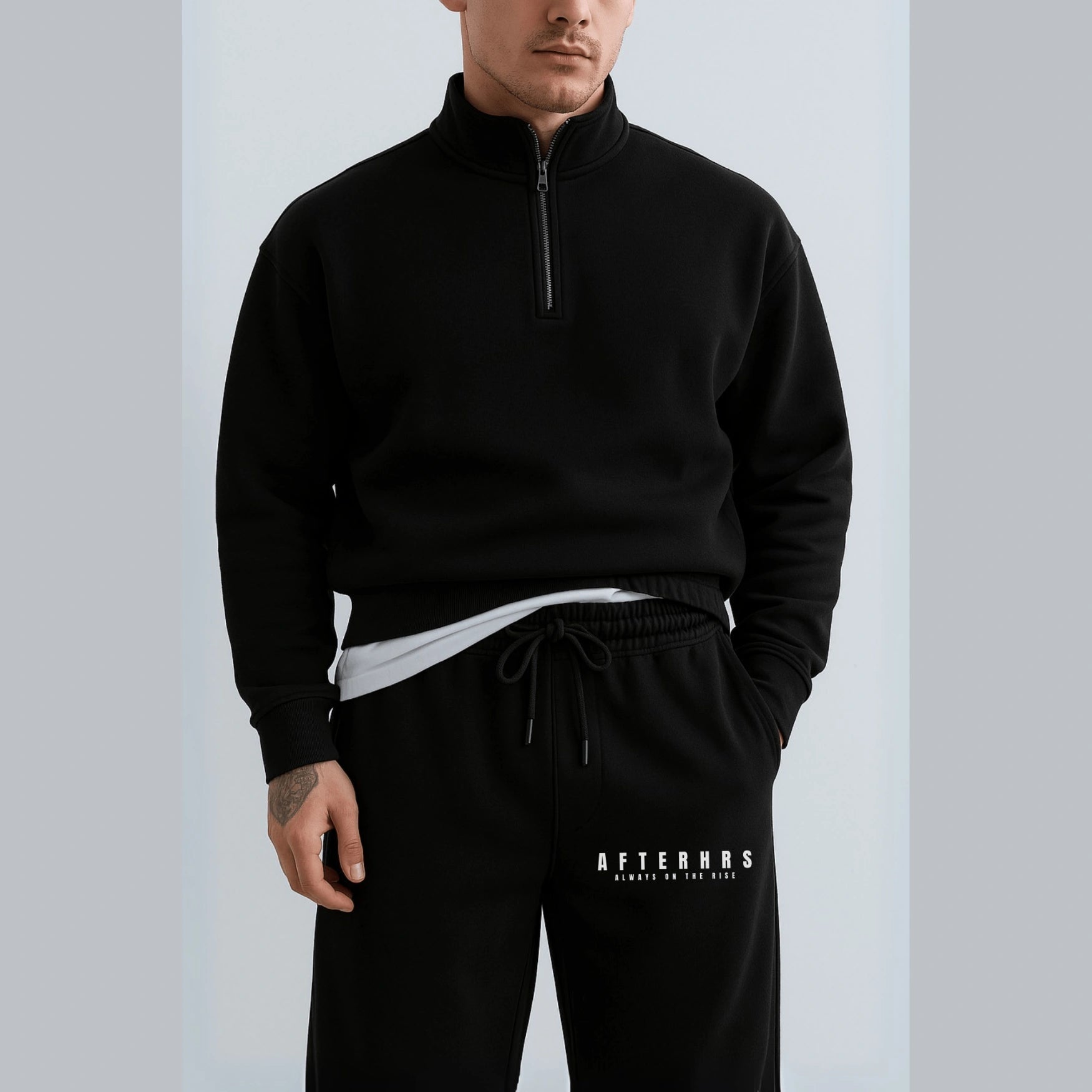 Cuffless Sweatpants.