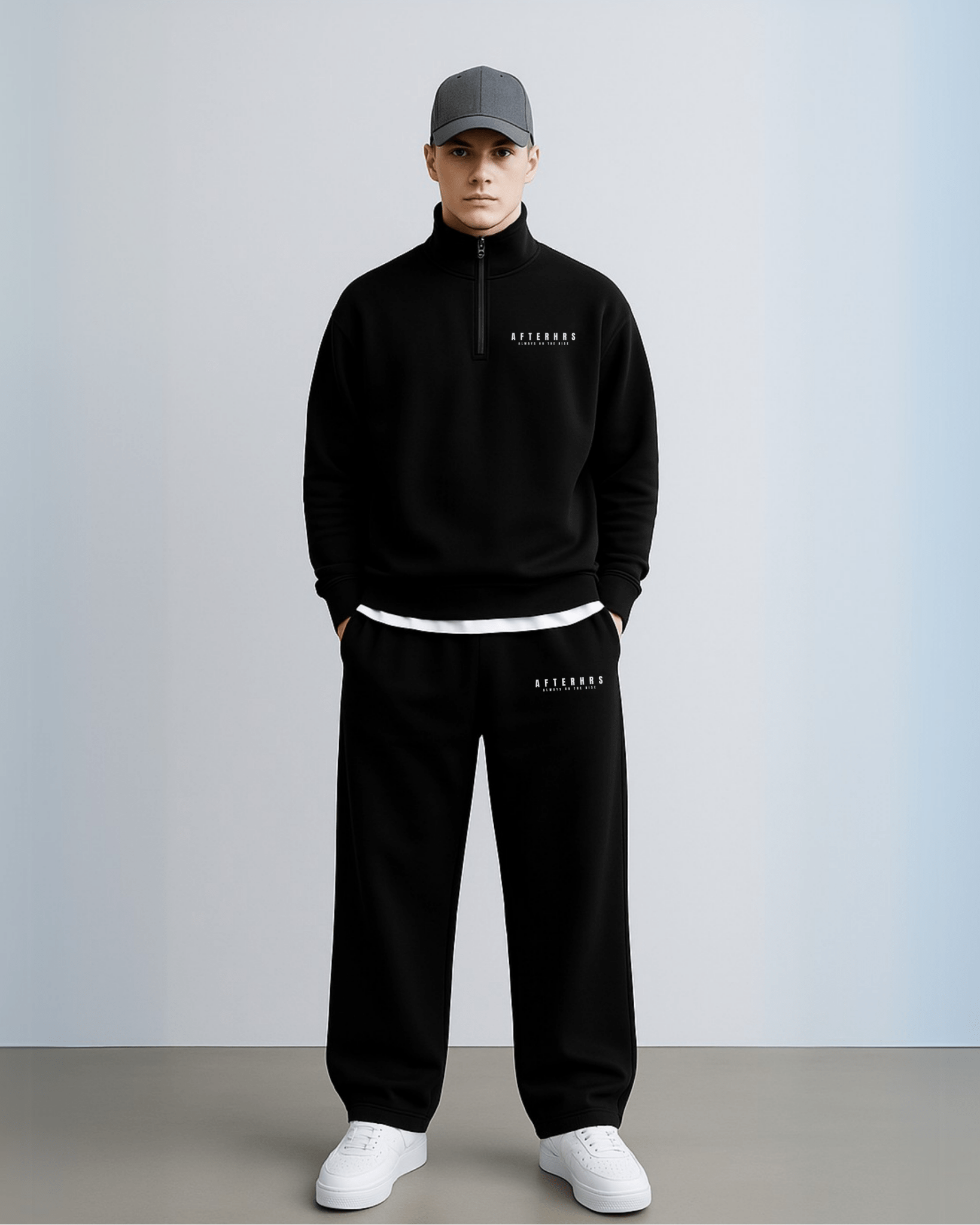 Cuffless Sweatpants.