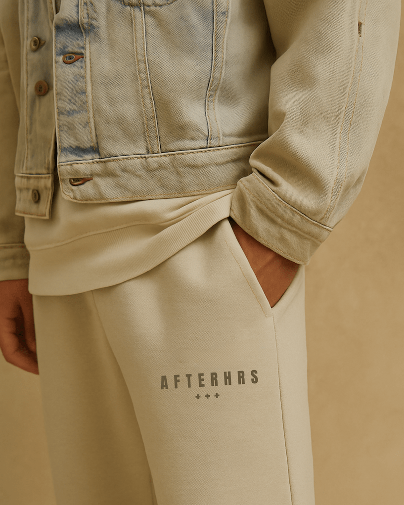 Cuffless Sweatpants