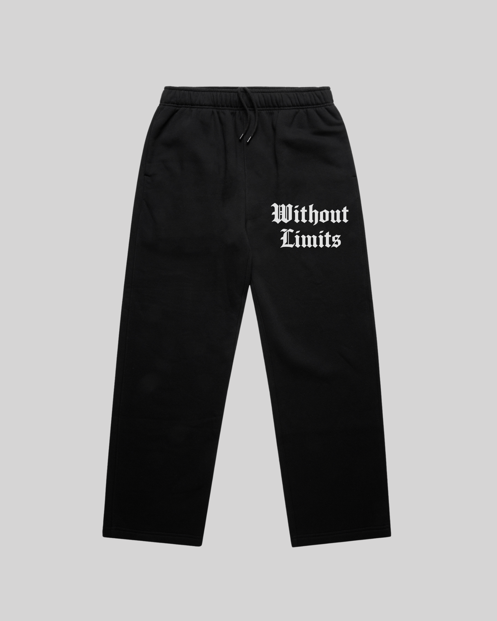 Cuffless Sweatpants Without Limits