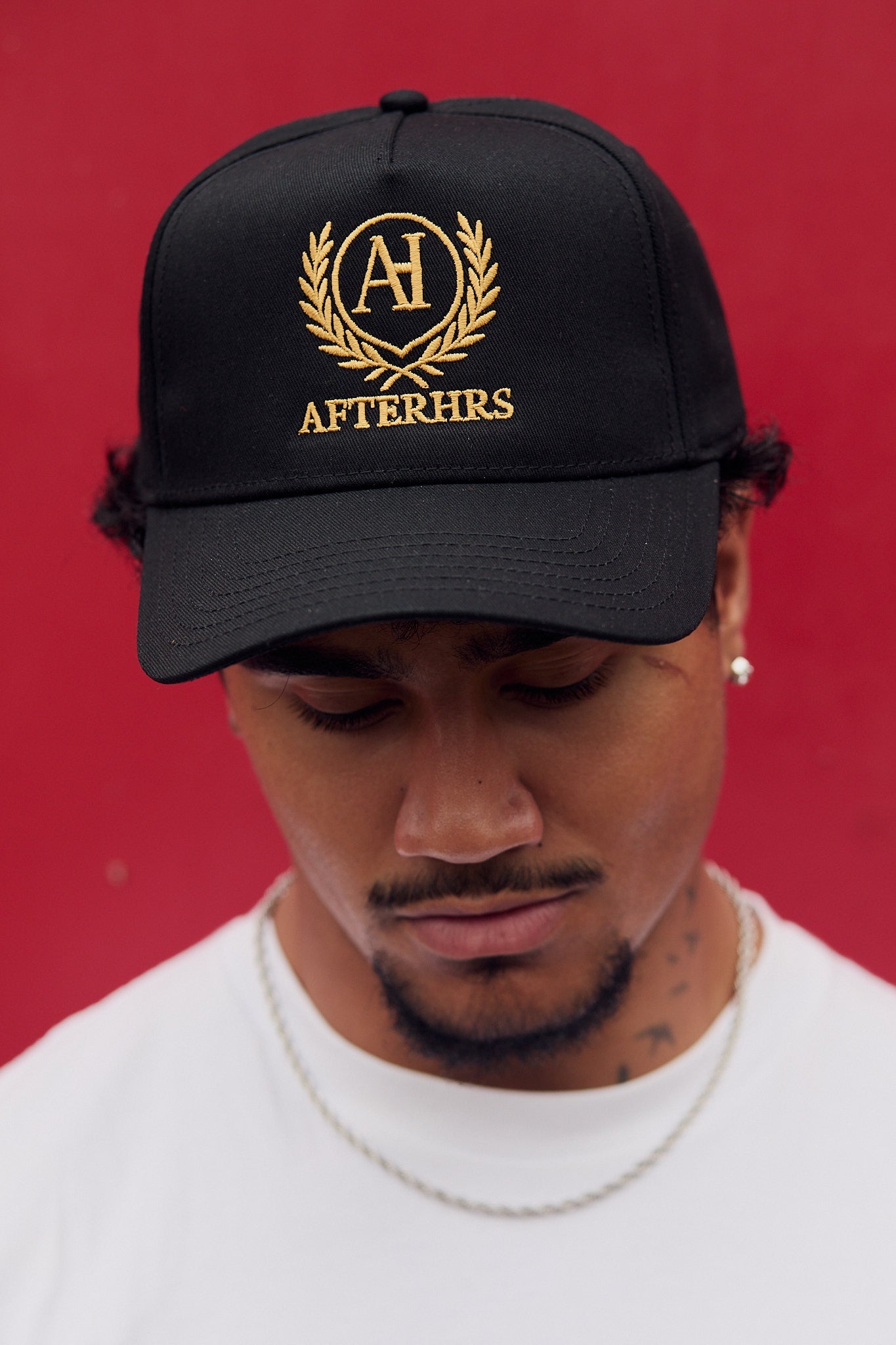 Gold Label Cap Black