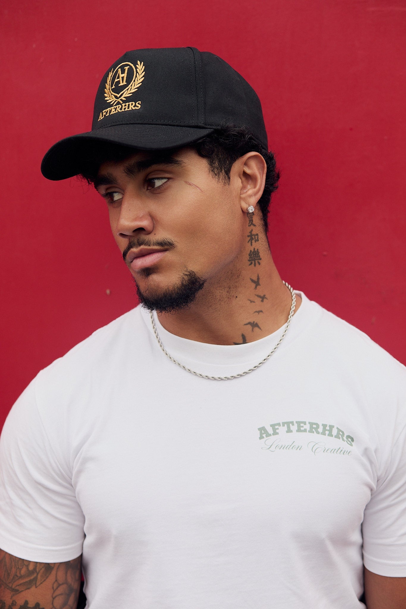 Gold Label Cap Black