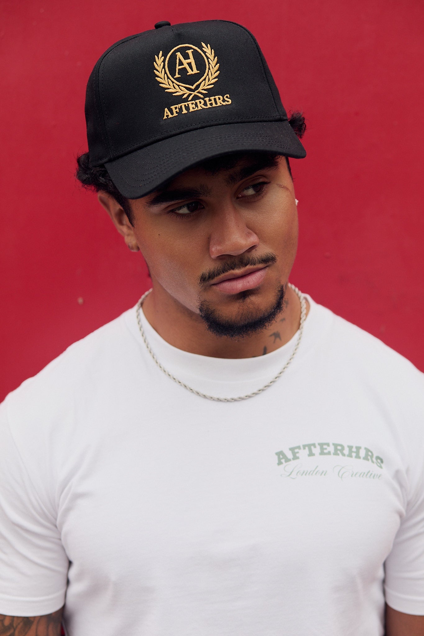 Gold Label Cap Black