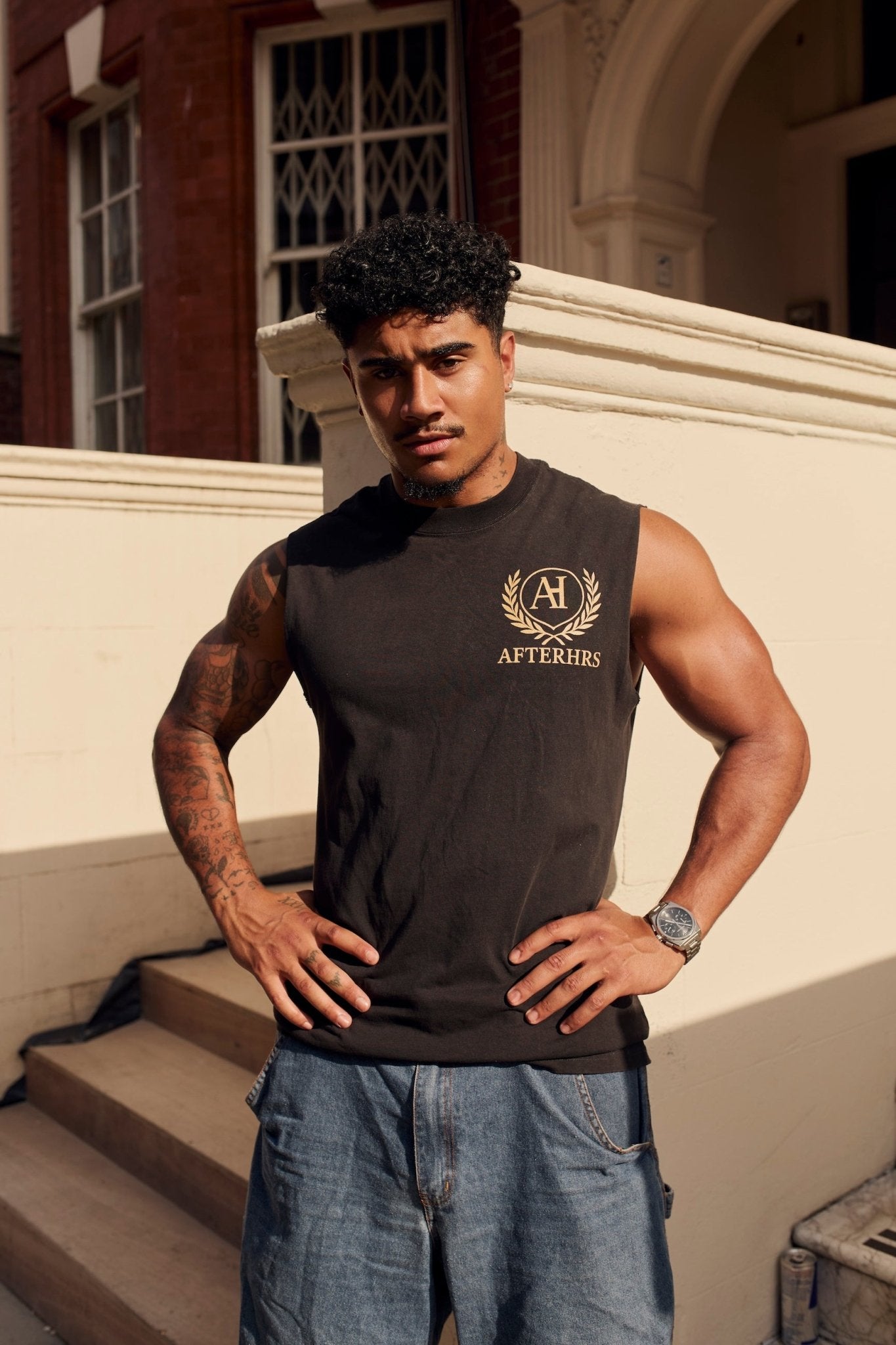 Gold Label Heavy Faded Tank Top