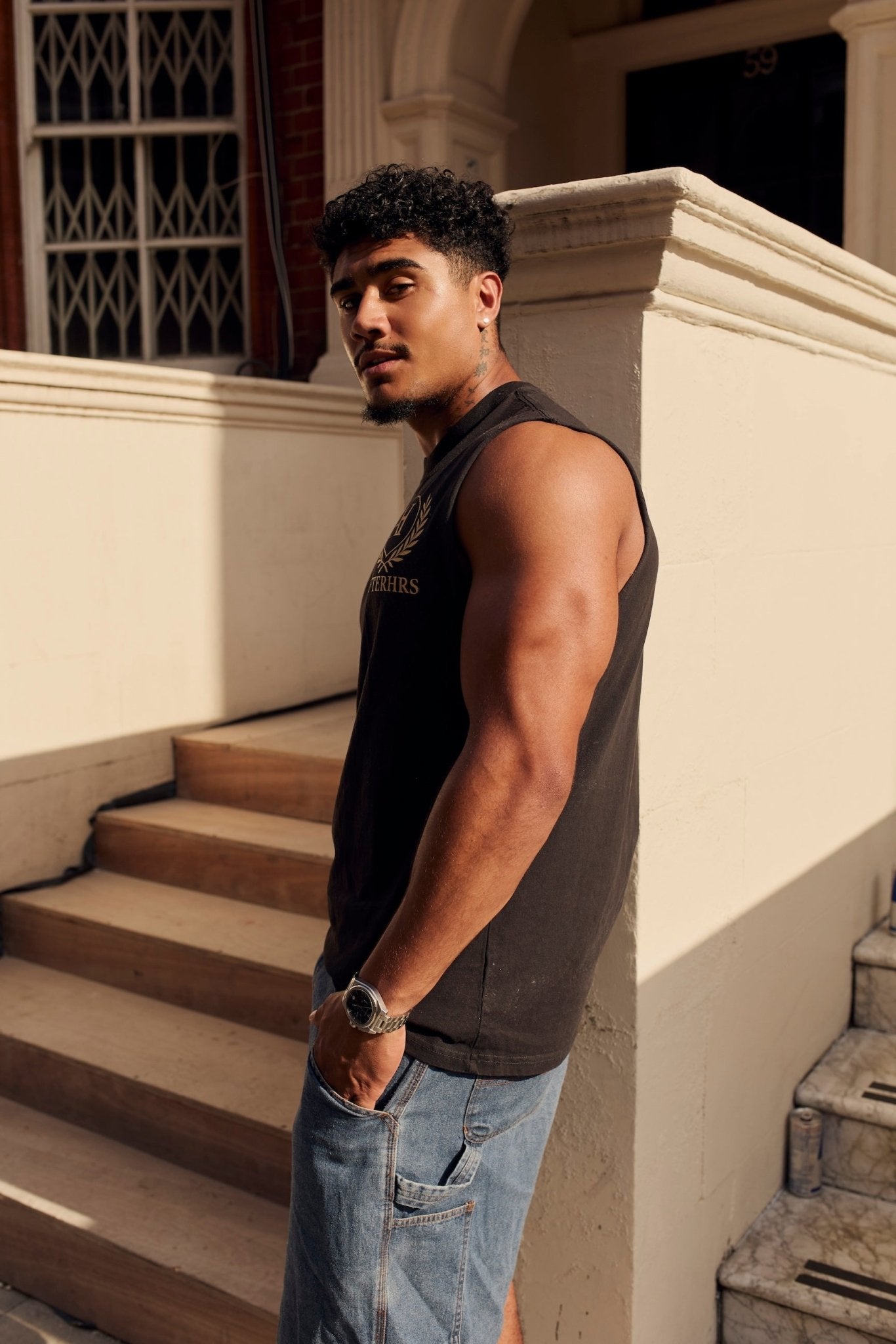 Gold Label Heavy Faded Tank Top