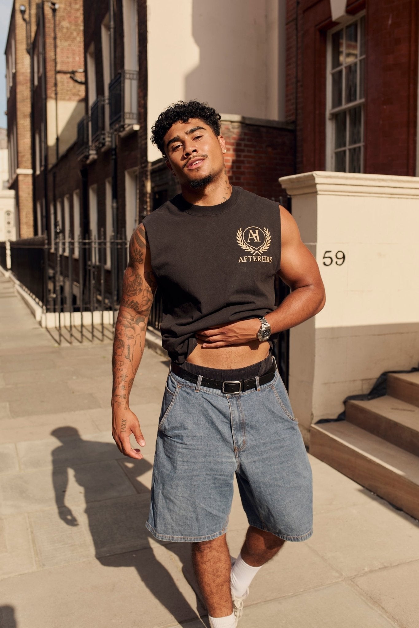 Gold Label Heavy Faded Tank Top