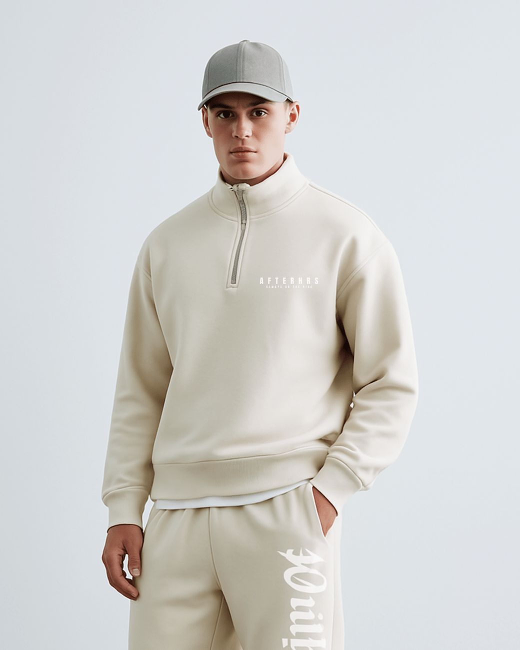 Half Zip Crew.