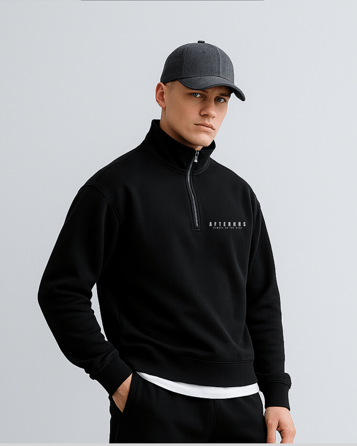 Half Zip Crew