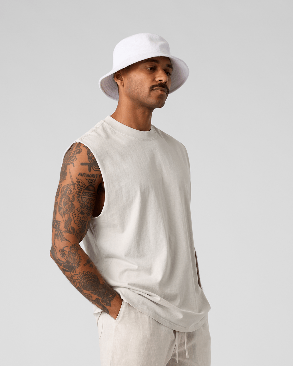 Heavy Faded Tank Top