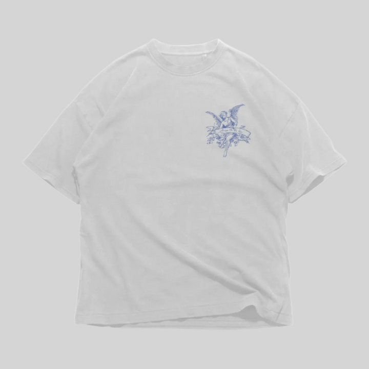 Hustle Oversized Faded T-Shirt