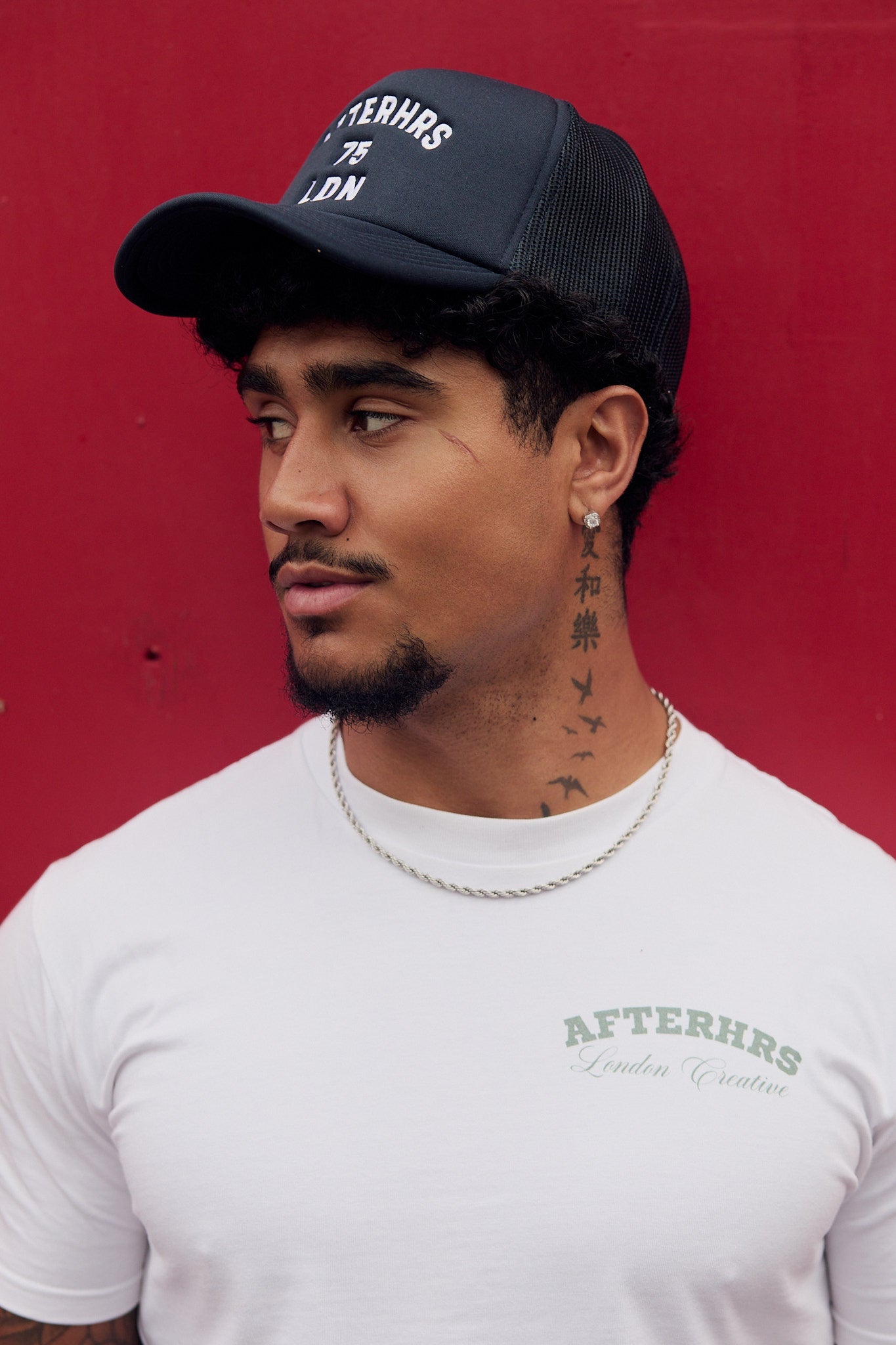 LDN 75 Foam Trucker Cap Navy