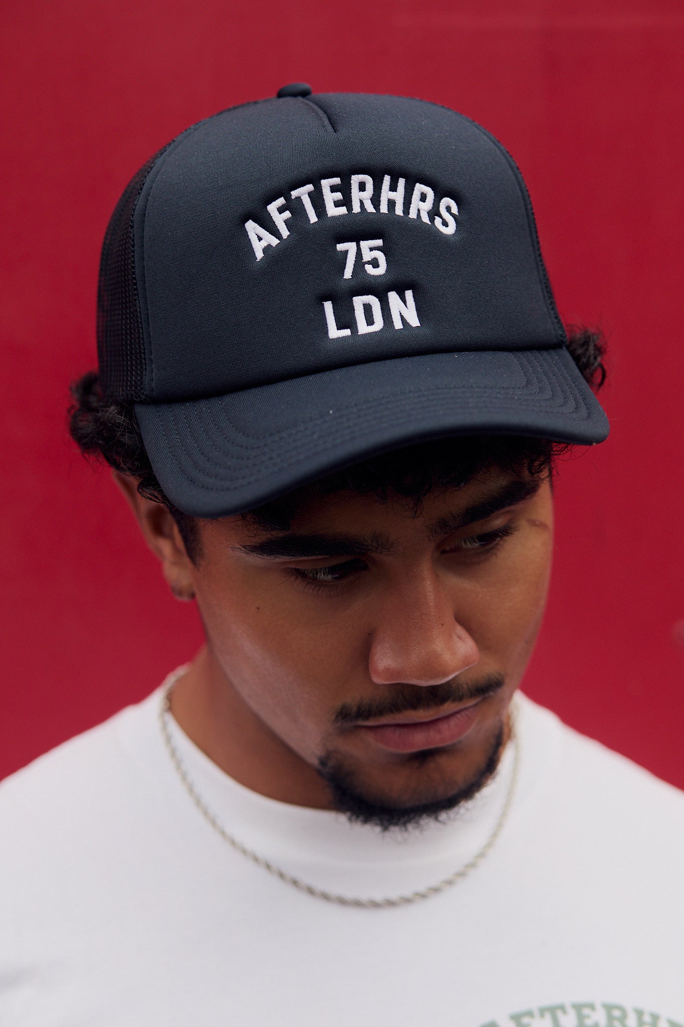 LDN 75 Foam Trucker Cap Navy