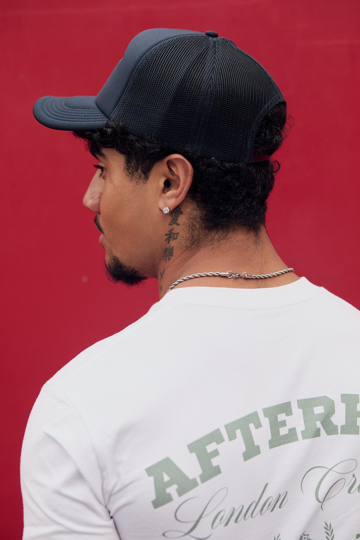 LDN 75 Foam Trucker Cap Navy