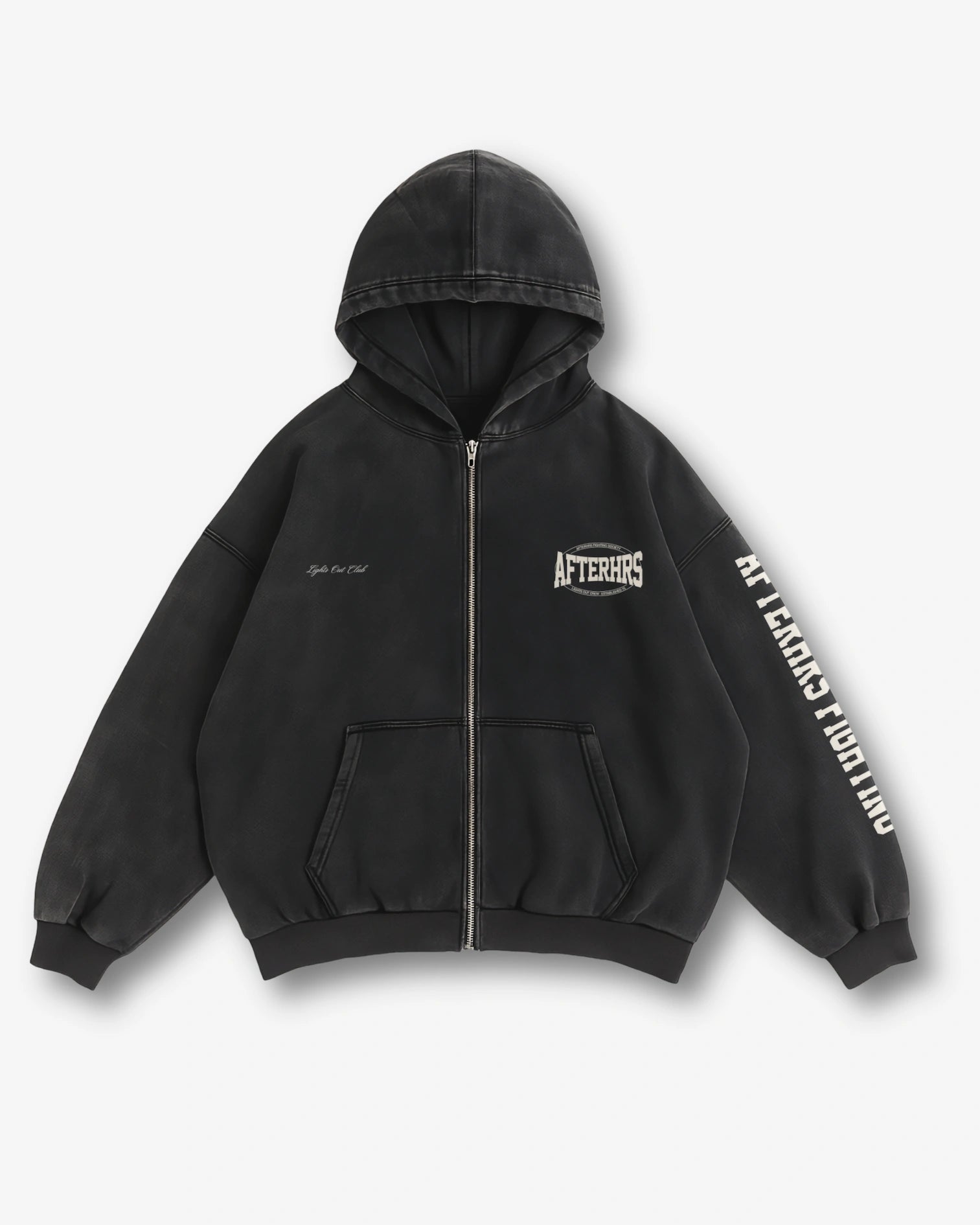 MMA Ring Zipped Hoodie