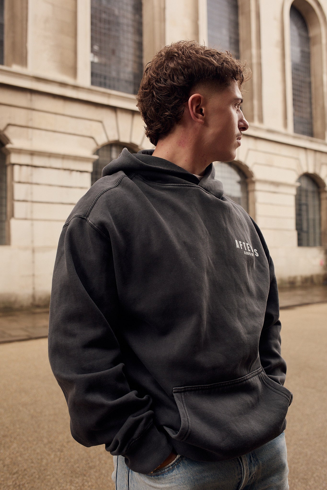 On The Rise Faded Hoodie