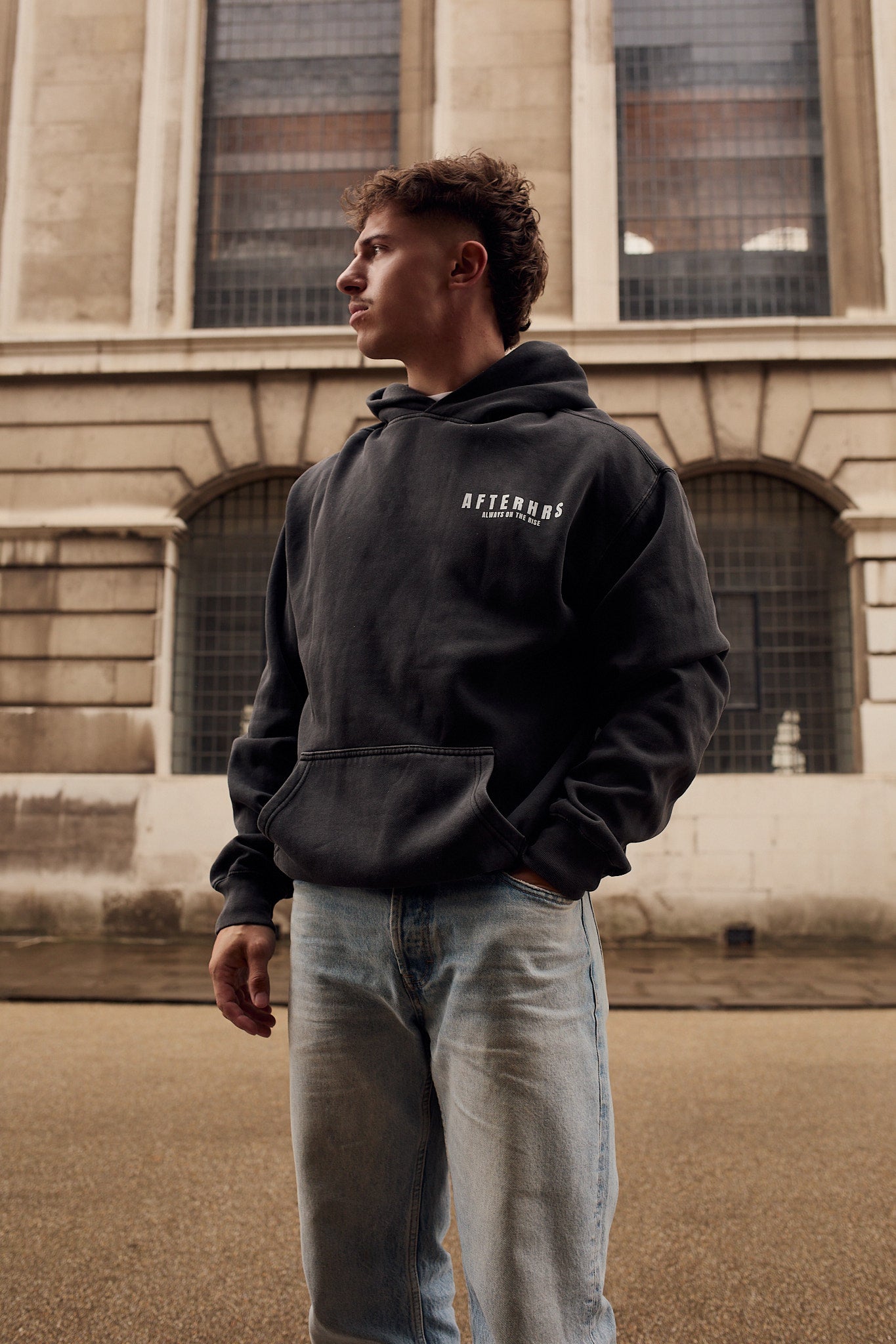 On The Rise Faded Hoodie