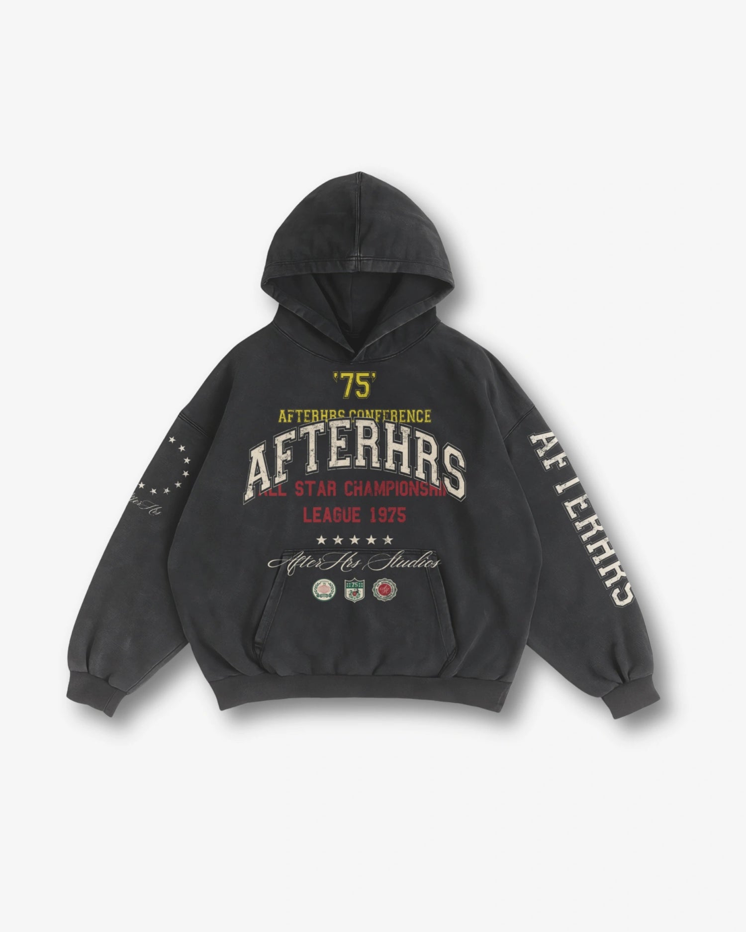 Overlaid Varsity Hoodie.