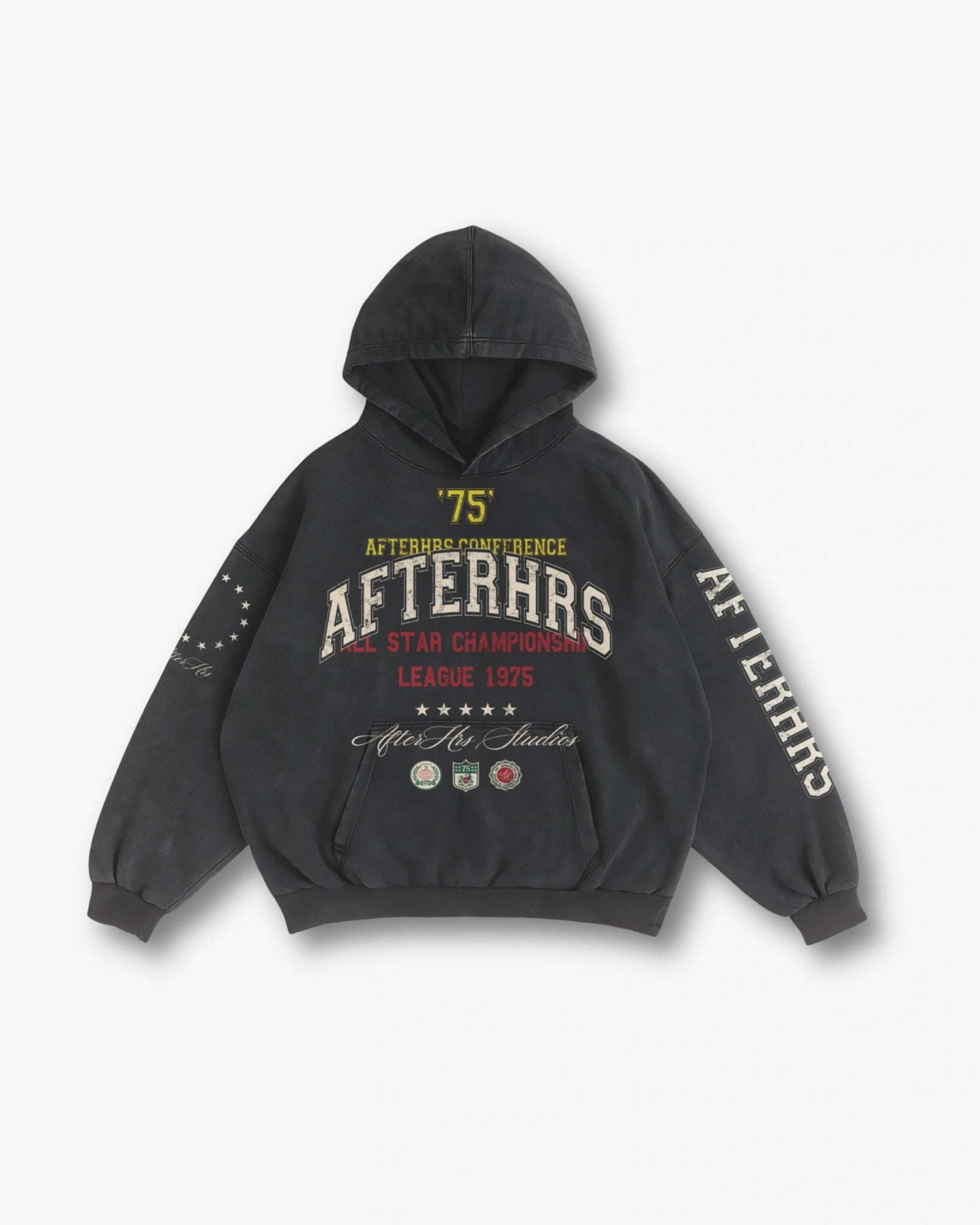 Overlaid Varsity Hoodie.