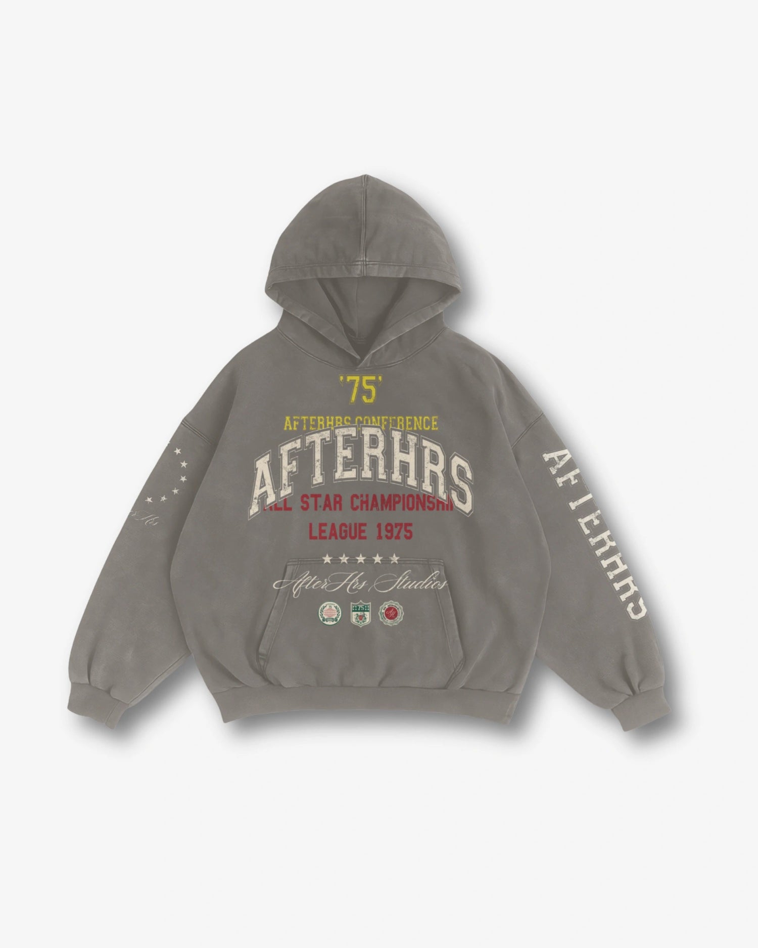 Overlaid Varsity Hoodie