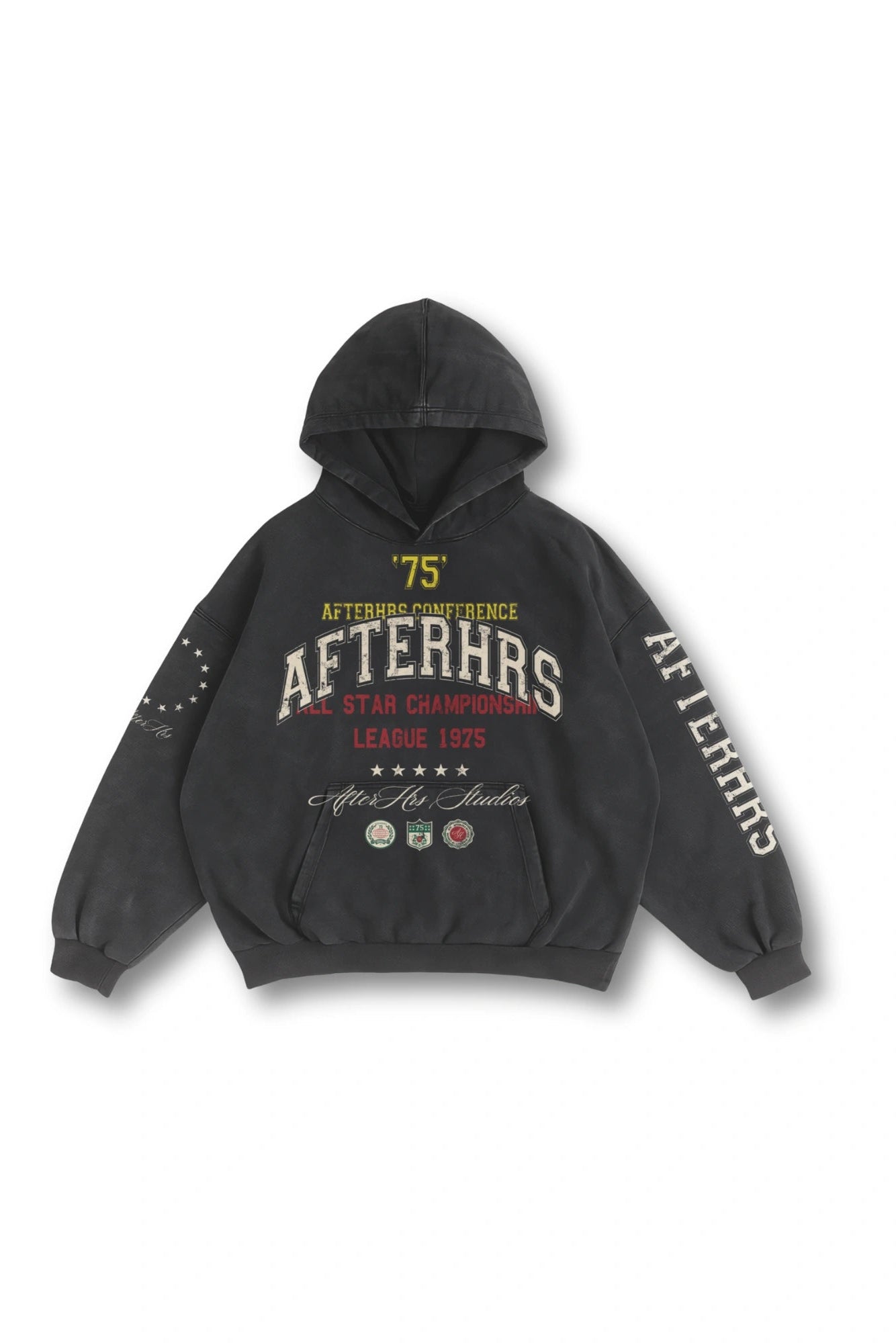 Overlaid Varsity Hoodie.