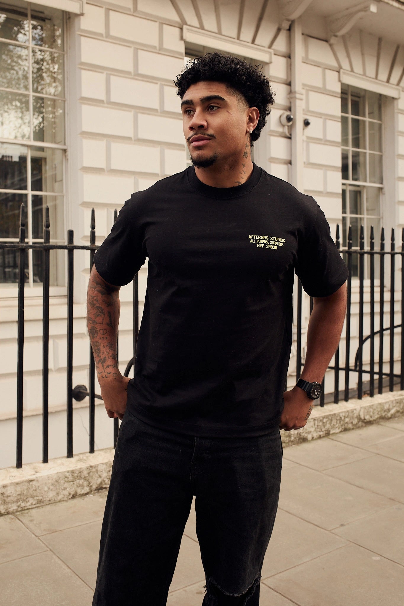 Stencil Boxy T-Shirt