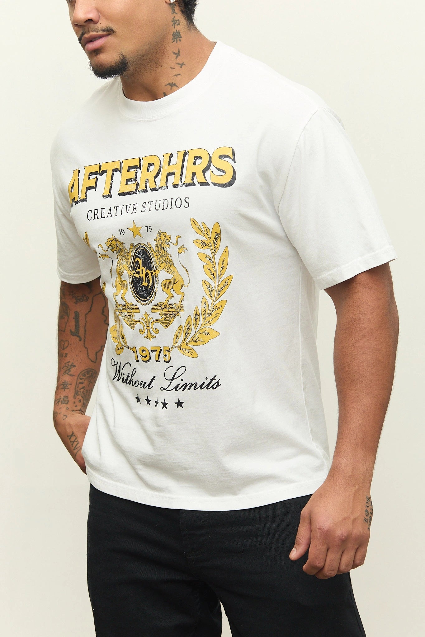 Yellow Crest Boxy T-Shirt