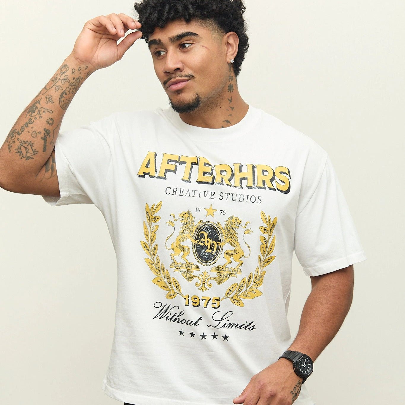 Yellow Crest Boxy T-Shirt