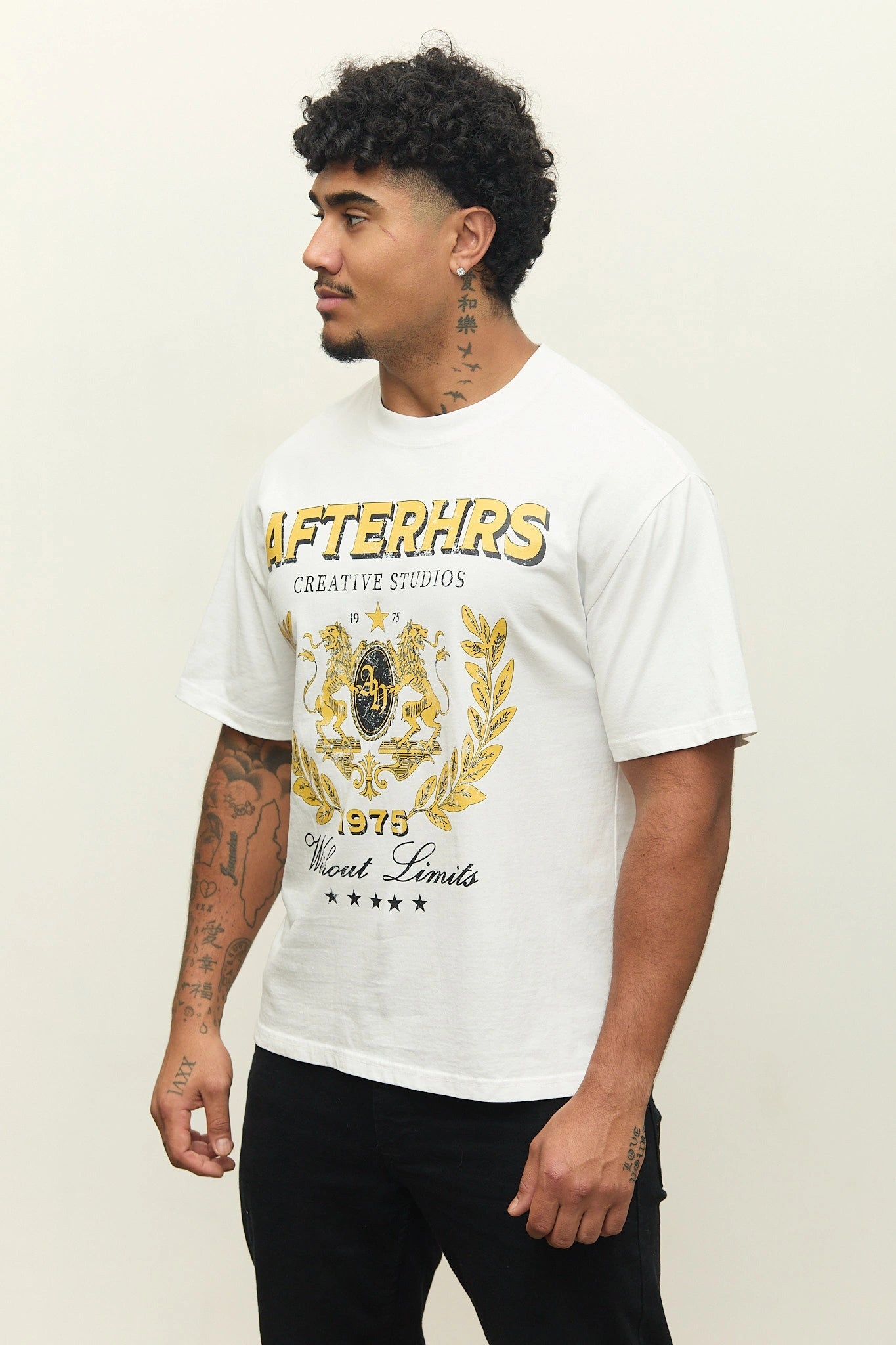 Yellow Crest Boxy T-Shirt