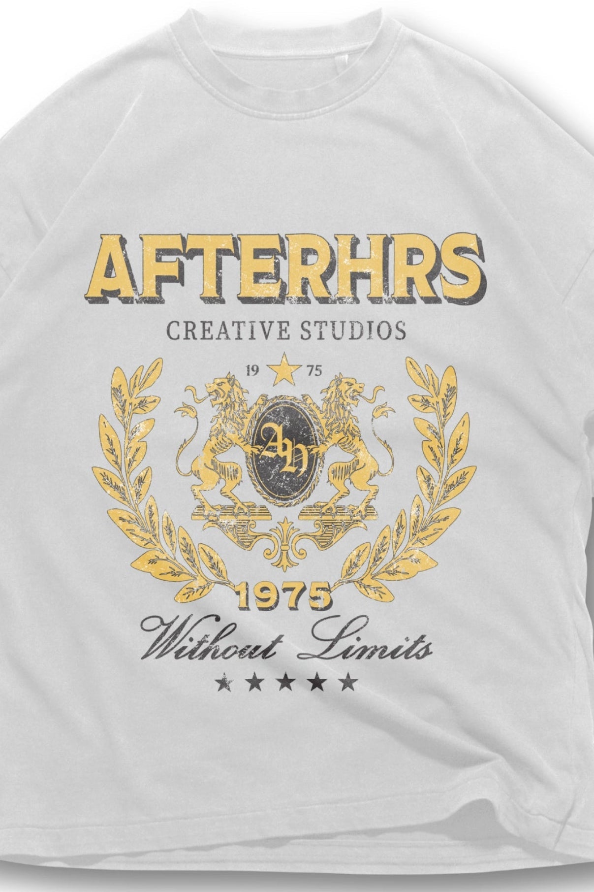 Yellow Crest Boxy T-Shirt