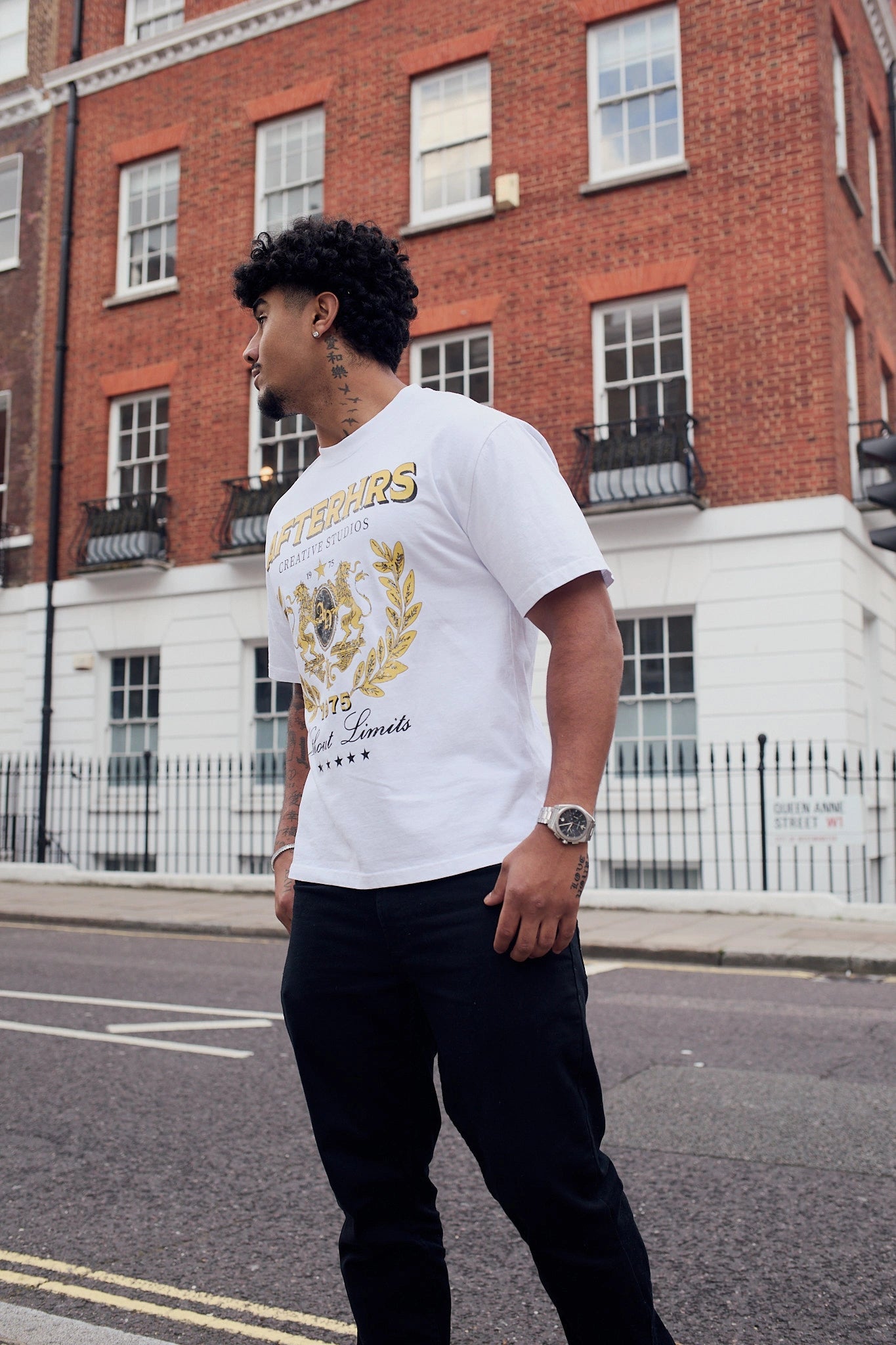 Yellow Crest Boxy T-Shirt
