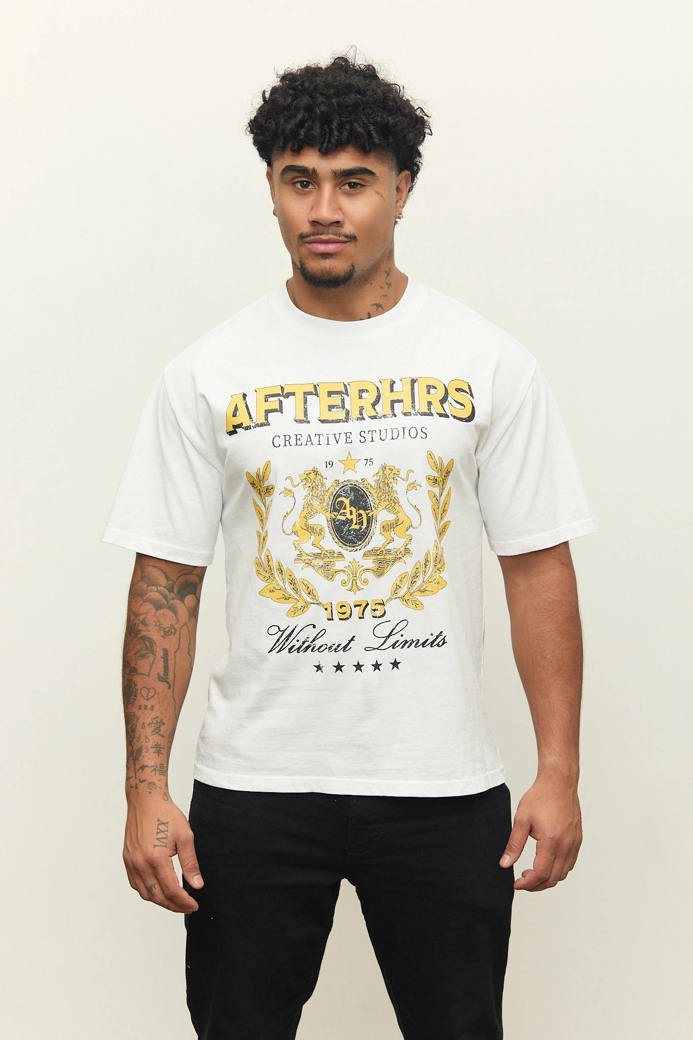 Yellow Crest Boxy T-Shirt