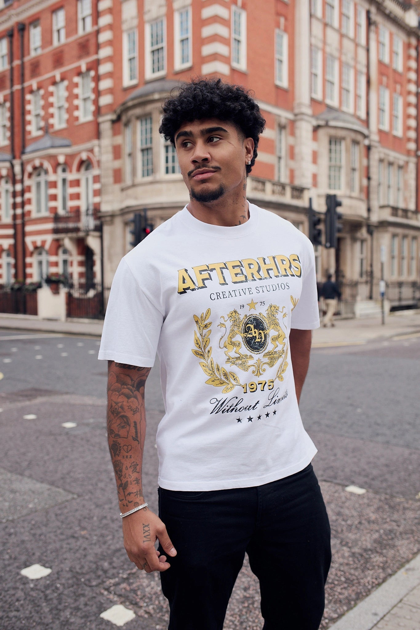 Yellow Crest Boxy T-Shirt