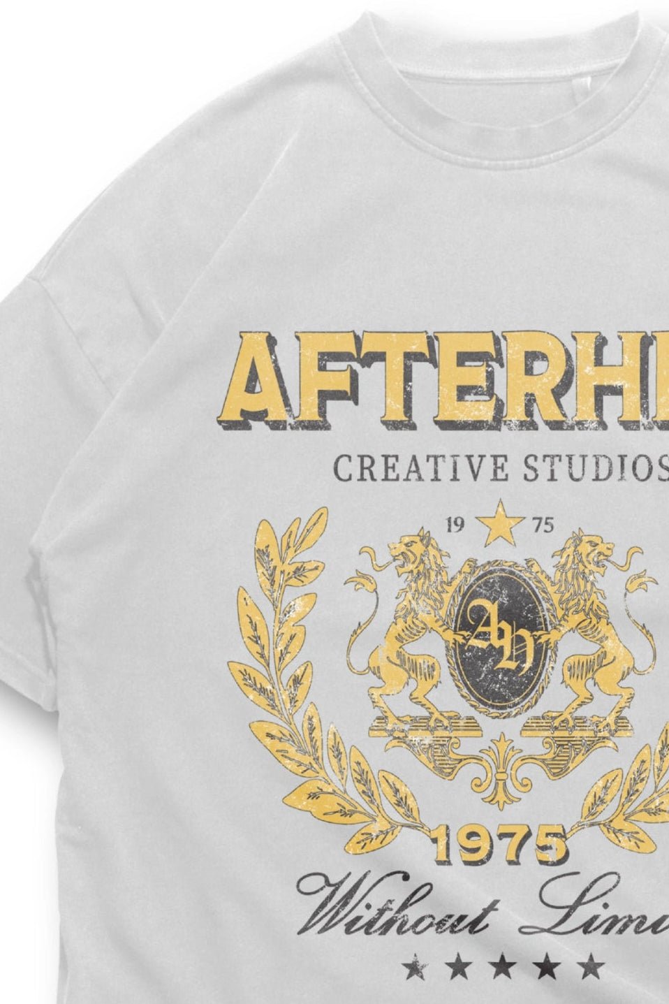 Yellow Crest Boxy T-Shirt